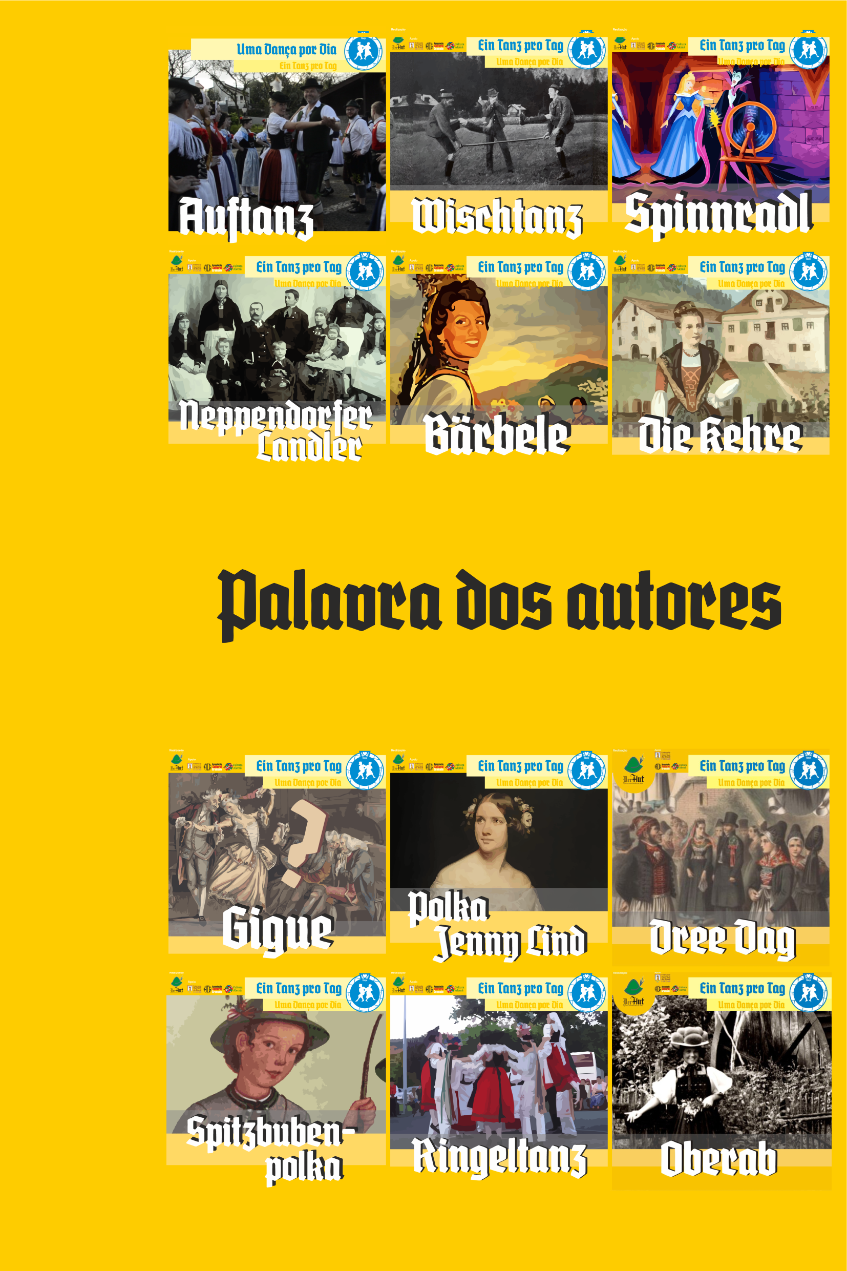 Página interna - Livro "Narrativas do Projeto Ein Tanz pro Tag".